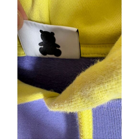 Teddy Fresh color-block pullover hoodie size L unisex - Picture 7 of 7